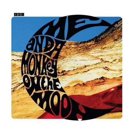 LP de vinilo Deluxe remasterizado Gatefold Me and a Monkey on the Moon de Felt CHERRY RED