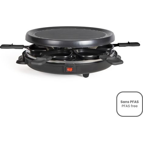 Raclette-grill für 6 personen, 800 w + grill - Onli - ON1020N
