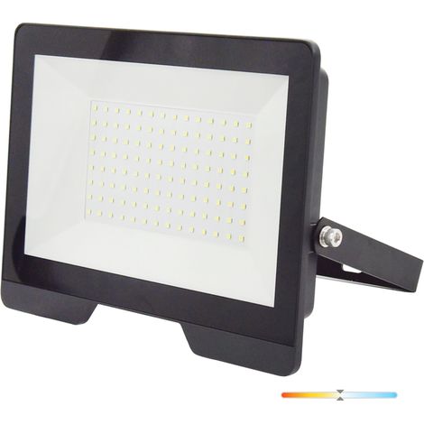 Projecteur LED extérieur 100 W 4000 K 8500 lm noir IP65 Kobi MH (1/2)