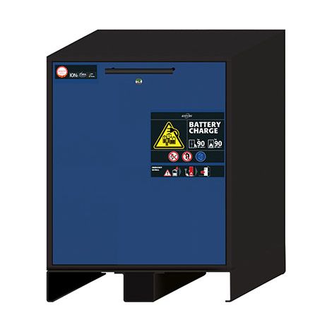 Armadio ignifugo 90 min - RAL5010 - Dim. 593x574x780 mm - 39354-B-39478