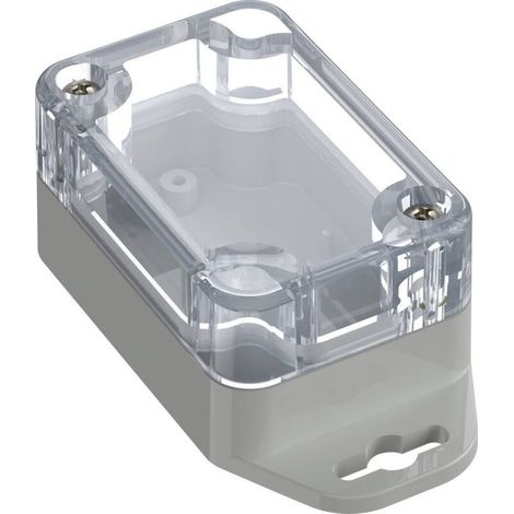 6U07060403737 TC-13865204 Boîtier industriel 87.8 x 40 x 30 ABS-PC gris clair, transparent 1 pc(s) (1/2)