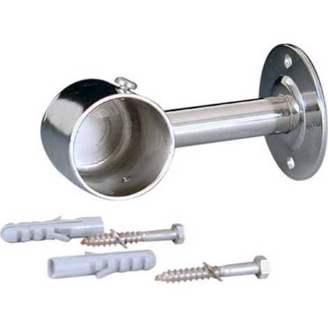 Gerader Bügel mit gekapptem Ende für Ø 43 mm Handlauf.