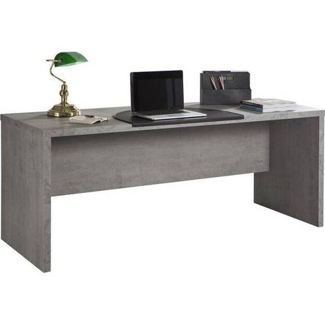 PRATICO SCRIVANIA 69X180XH74 CM CEMENTO