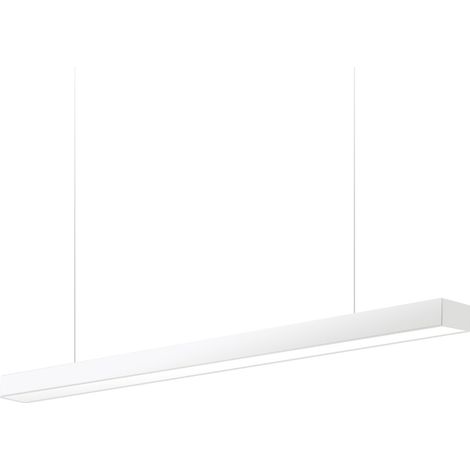 Lámpara colgante MOD SUSPEND, 30W, 150cm, superficie/suspendido, blanco, Blanco cálido