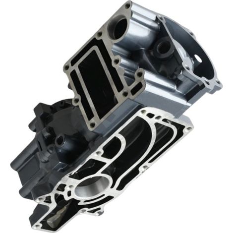 Boîtier de vilebrequin pour moteur hors-bord Yamaha 2 temps 4/5 chevaux - Compatible avec 6E3-15100-02-1S. (1/5)