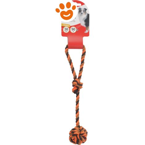 Camon Dog Cotonosso con Maniglia e Palla - Confezione 1 Pezzo - Accessori