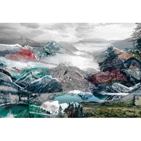Komar Up and Down 368 x 248 cm, Papier peint panoramique XXL4-053, photomurale sur intissé (1/5)