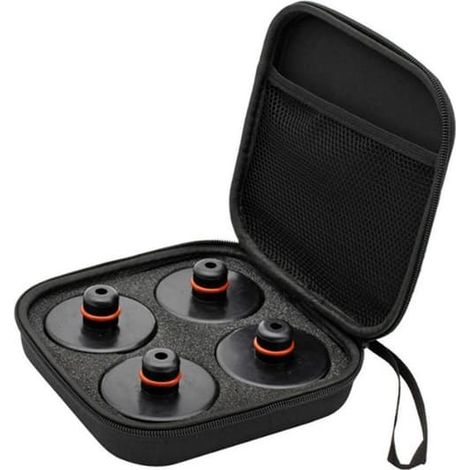 Palet de levage Jack, paquet de 4, noir (1/5)