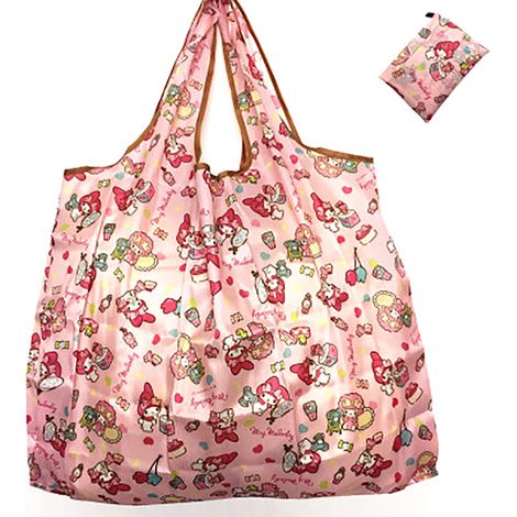Sac Shopping Polyester Portable Lavable - Cabas Réutilisable Pliable - Éco-Friendly - 1 Sac (1/5)