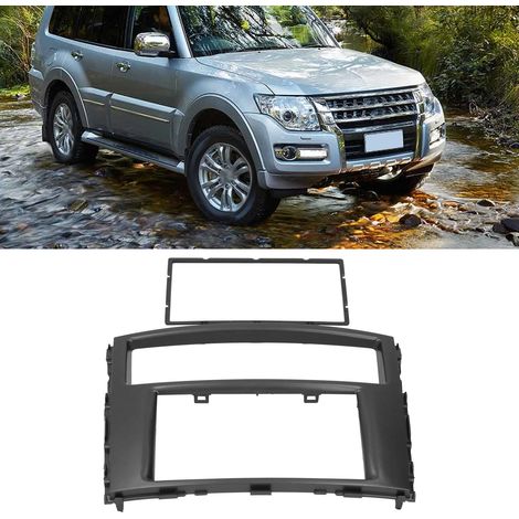 Zentralsteuergerät, DVD-Navigationssystem, Audioanlage, 2-DIN-Einbaurahmen, Frontblende für Mitsubishi Pajero ab Baujahr 2007 (1/5)
