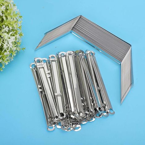 Aramox 50 attaches-papier, pinces de reliure métalliques pour (1/5)