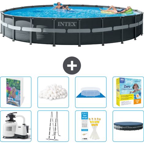 Ultra XTR Pool Rund - 732x132 cm - 9-teilig S597