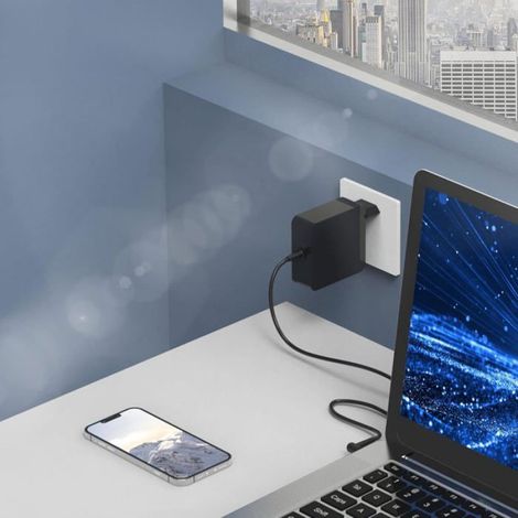 Chargeur Ordinateur Portable - 45 W - 19 V - Connecteur 4 0x1 2 mm - Compatible Asus Vivobook Et Zenbook - 1 Pièce (1/5)