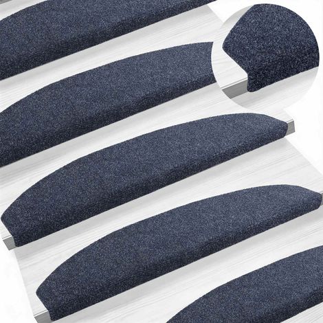 Maison Exclusive - Selbstklebende Treppenschoner 15 pcs Blau 80 x