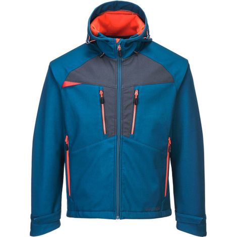 Chaqueta Softshell DX4 (3 capas) impermeable y cortavientos DX474 S Azul metro