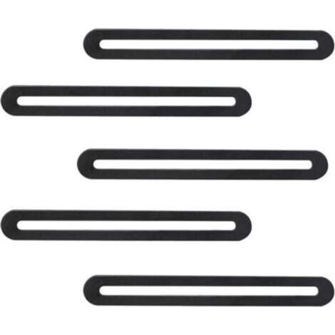Stück perforierte, verstellbare Flachverbinder aus Edelstahl, Metallverstärkungsplatten zur Reparatur und Befestigung von Holz und Möbeln