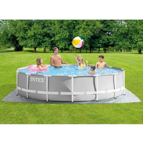 Set Piscina Prism Frame Premium 427x107 cm INTEX