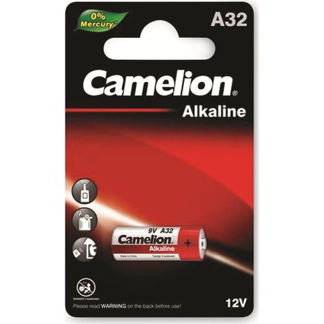 CAMELION 9V-Batterie, Plus Alkaline, A32 (1/2)