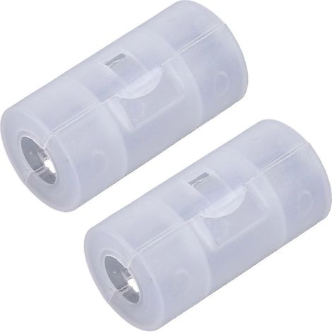 2x AA-zu-C-Batteriekonverter-Adapter für Gehäuse (1/5)