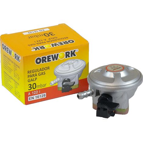 Regulador GLP para gas GALP, A 122 i - 30 mbar
