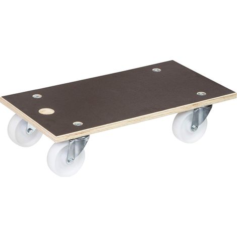WAGNER Carrello da trasporto MM 1111 I 57,5 x 30 cm - per scatole pesanti e mobili I portata 400 kg I foro di trasporto I superficie antiscivolo I certificato FSC® - 20111101 (1/5)