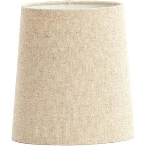 Light & Living - abat-jour - Livigno - naturel - textile - E27 -