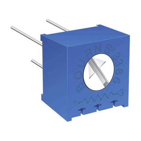 Bourns 3386P-1-202LF 3386P-1-202LF Trimmer linéaire 0.5 W 2 kΩ 310 ° 1 pc(s) W14263 (1/2)