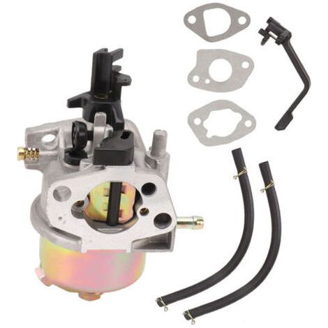 Carburateur pour moteur 5.5HP 6.5HP - Compatible GX120 GX160 GX168 GX140 GX200 - Pièce tondeuse à gazon et groupe électrogène 163CC 196CC