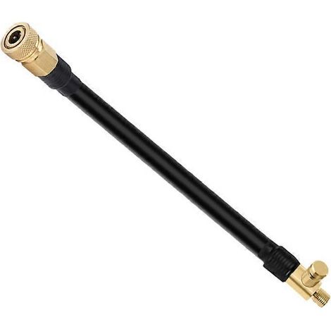 Tuyau d'air en caoutchouc flexible, rallonge de pneu, adaptateur pour compresseur d'air - 6 (1/5)