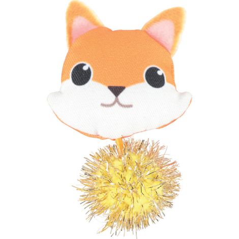 Jouet chat Lovely renard Taille 8 x 6 cm x 2.5 cm avec catnip - animallparadise (1/4)