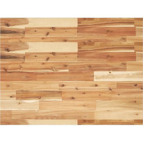 Waschtischplatte Ölbeschichtung 100x60x2 cm Massivholz Akazie