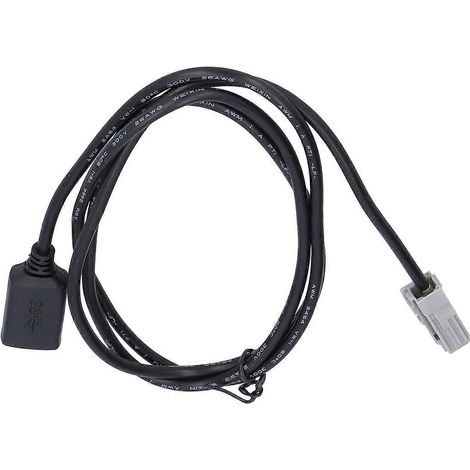 AUX USB MP3 Audioeingangskabeladapter Autozubehör für Camry/Hybrid/Prius/RAV4/Sequoia