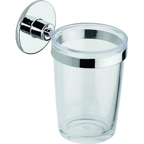 PORTA SPAZZOLINI SERIE 'WIND' cromo  - METAFORM