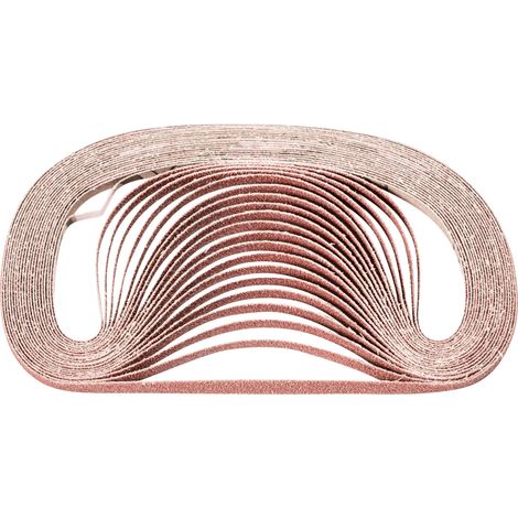 PFERD TOOLS Korund Schleifband BA 6x520mm A60 für universelle Anwendung mit Bandschleifer 100 Stk (1/4)