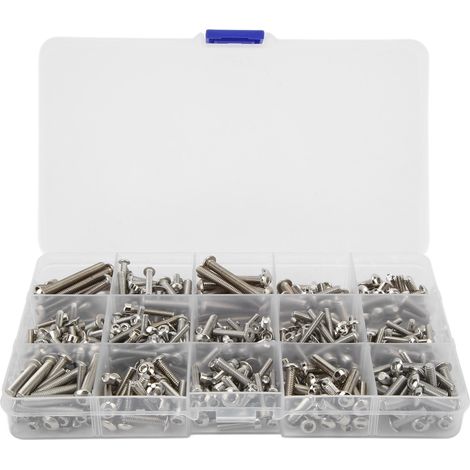 Kit de 451 vis en acier inoxydable pour voiture RC Traxxas 1/5 (1/5)