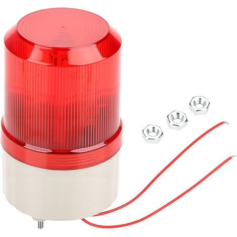 Alarme sonore et visuelle, gyrophare LED, feu de signalisation pour guérite, indicateur de chantier, 220 V (1/4)