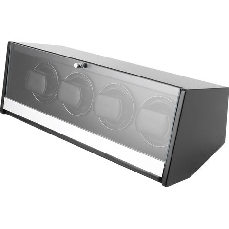 Automatisches Uhrengehäuse mit 4 Positionen, Präsentationsbox mit verstellbarem Kissen, geräuschloser Betrieb, 100–240 V EU-Stecker (1/5)