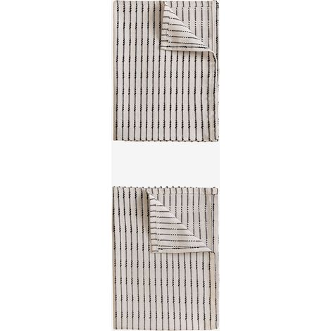 Set di 2 strofinacci da cucina in cotone Oziel SKLUM (1/5)