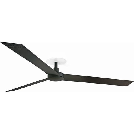 CRUISER RECESSED XL Gleichstrom-Ventilator Schwarz