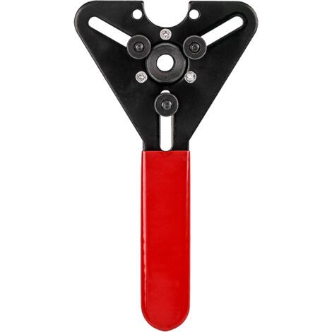 Dissolvant d'embrayage de compresseur d'air de voiture, installateur de clé à double usage, Kit d'outils, réparation de climatiseur automobile 8 pièces (1/5)
