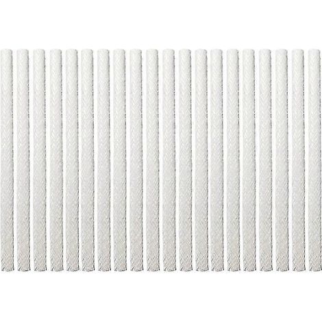20er-Pack 25-cm-Fiberglasdochte, kompatibel mit Tiki-Fackeln für Weinflaschen, Terrassen- und Gartenbeleuchtung (1/5)