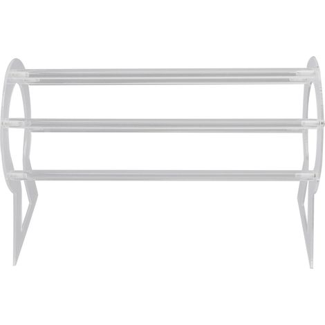 Présentoir à bandeaux en acrylique transparent, support de rangement pour bijoux, idéal pour les adolescentes et les femmes. Cadeau parfait pour les adolescentes et les femmes. (1/5)