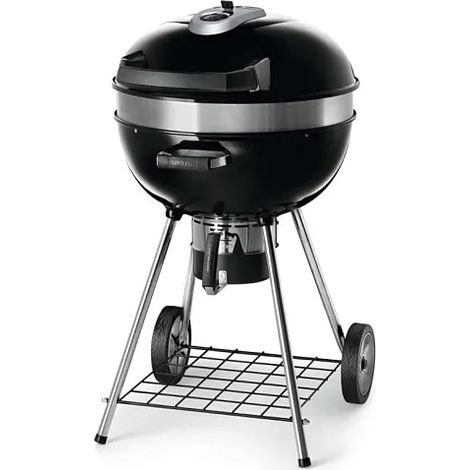 Napoleon – Barbecue au charbon Pro Kettle 22 – Grille en fonte 57 cm – 3 hauteurs de cuisson – Système PRO Air Control – Diffuseur de chaleur inox (1/5)