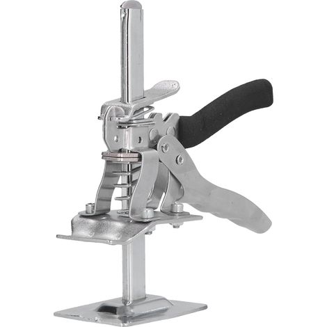 Niveau à chantourner 120 kg, élévateur de carrelage en inox, outil de pose mural, aligneur réglable, accessoire de nivellement pour carreaux, lot de rehausseurs. (1/5)