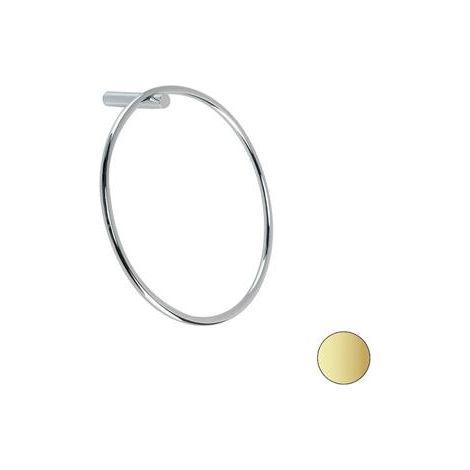 STILHAUS Asta Portasalviette Ad Anello Hashi  Oro Opaco Ø 20 x 7 P