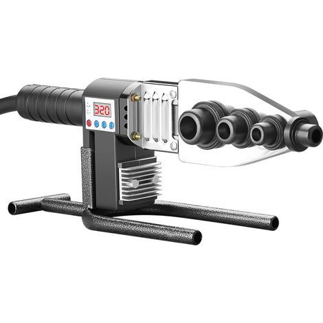 Soudeuse numérique for Tubes en Plastique, soudeuse Portable par Fusion à Chaud, Support réglable de 100 à 320°, kit de soudage de Tubes avec Affichage numérique, for ateliers de réparation (1/5)