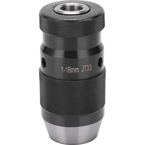 Selbstspannendes Bohrfutter, schlüsselloses Drehbank-Hardware-Werkzeug, Hochgeschwindigkeitsstahl 1–16 mm JT33 (1/5)