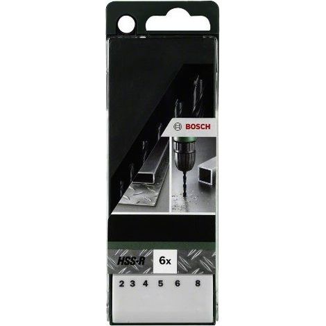 Bosch 2609255029 - Set di 6 punte da trapano in HSS-R (1/5)