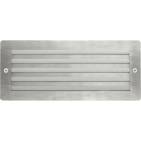Foco empotrable de pared PILOT E14 42 W IP54 Inox