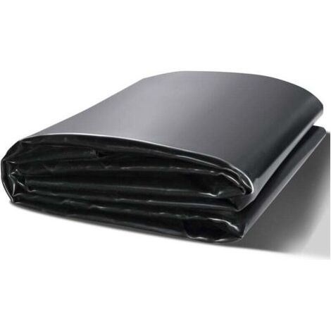 BUNTHAUS 3x4m Teichfolie, 0,2 mm dick, faltbare EPDM-Unterlage, leicht zuschneidbar, für Fischteiche, Koi-Karpfen, Wasserspiele, Wasserfälle, Springbrunnen, Wassergärten